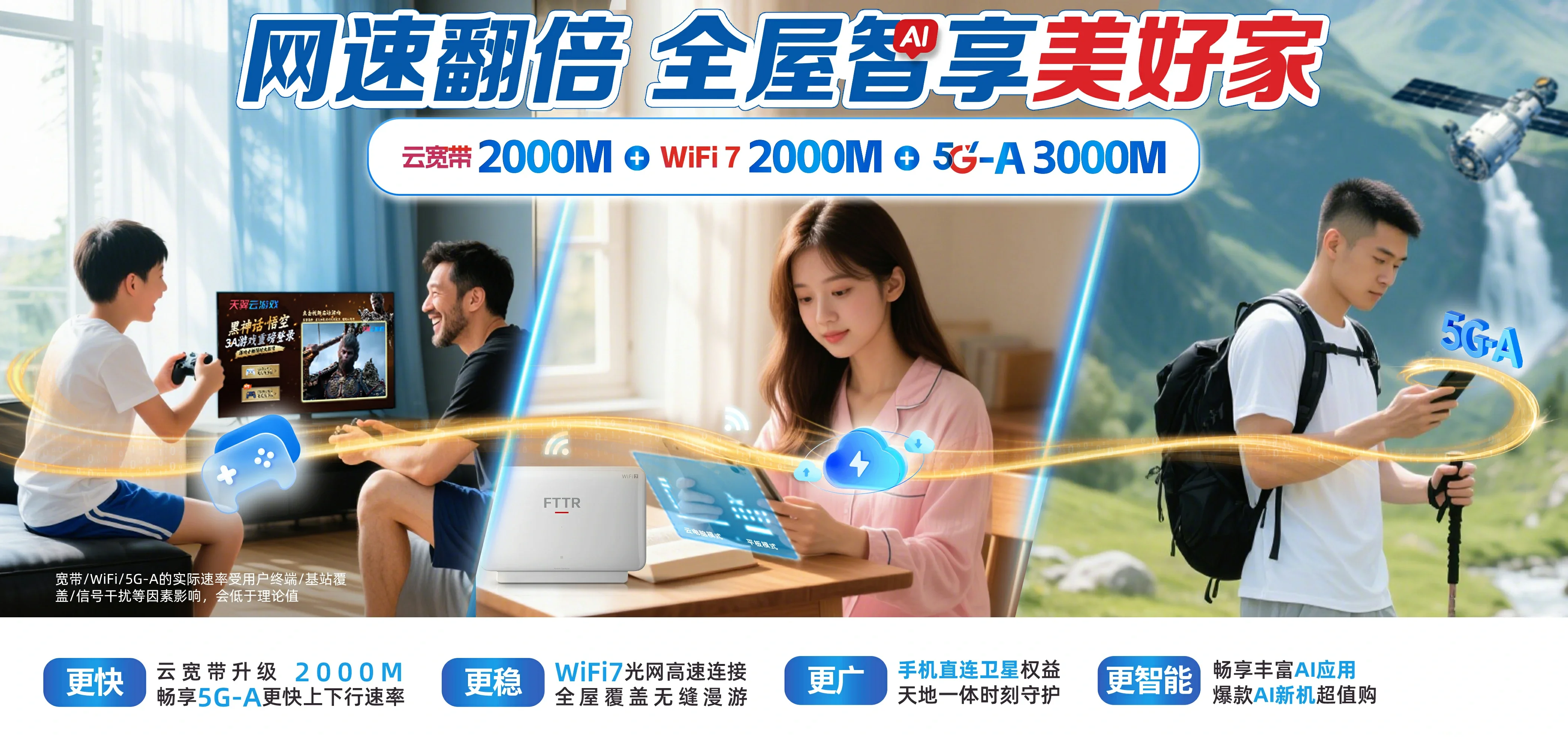 中国电信 揭阳电信宽带 宽带套餐